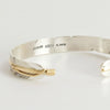 Feather bracelet by Harvey Mace (0.37")