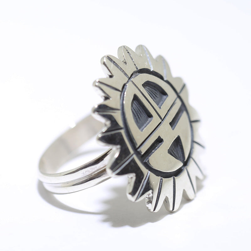 Silver Ring by Pat Tewawina- 6