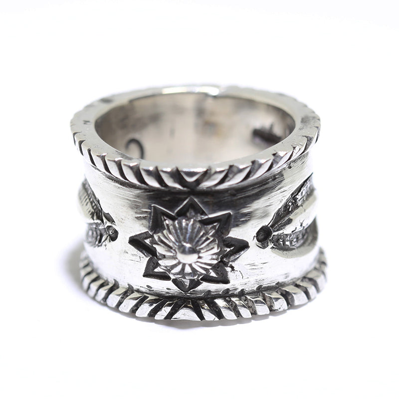 Silver Ring by Ernie Lister- 9.5