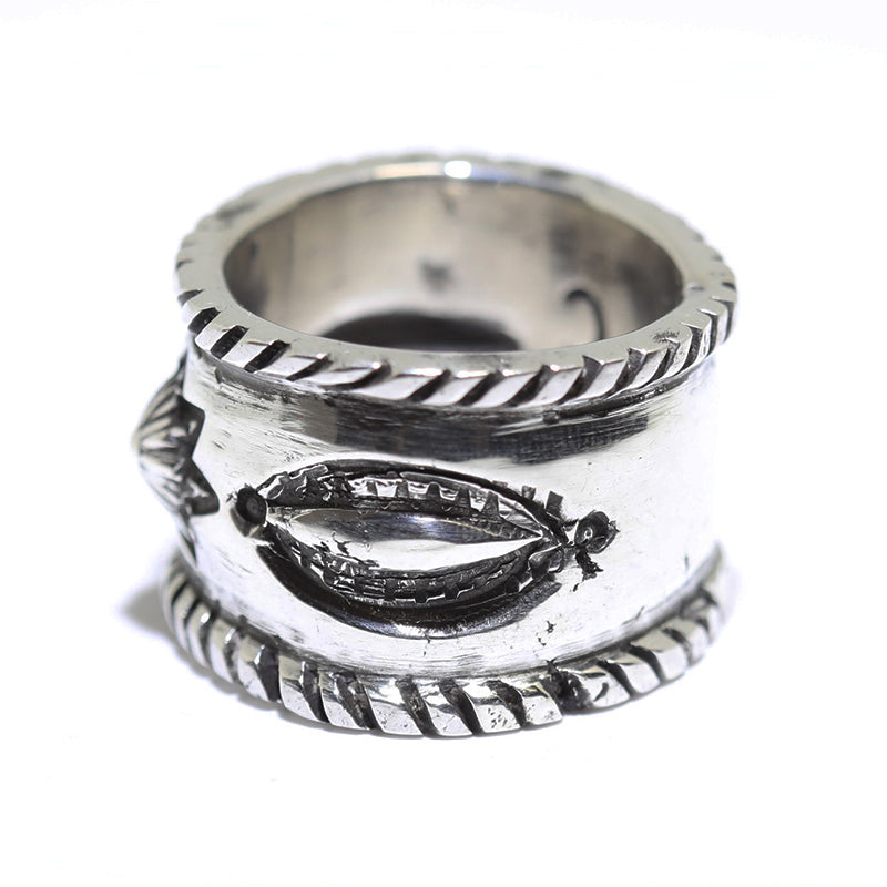 Silver Ring by Ernie Lister- 9.5