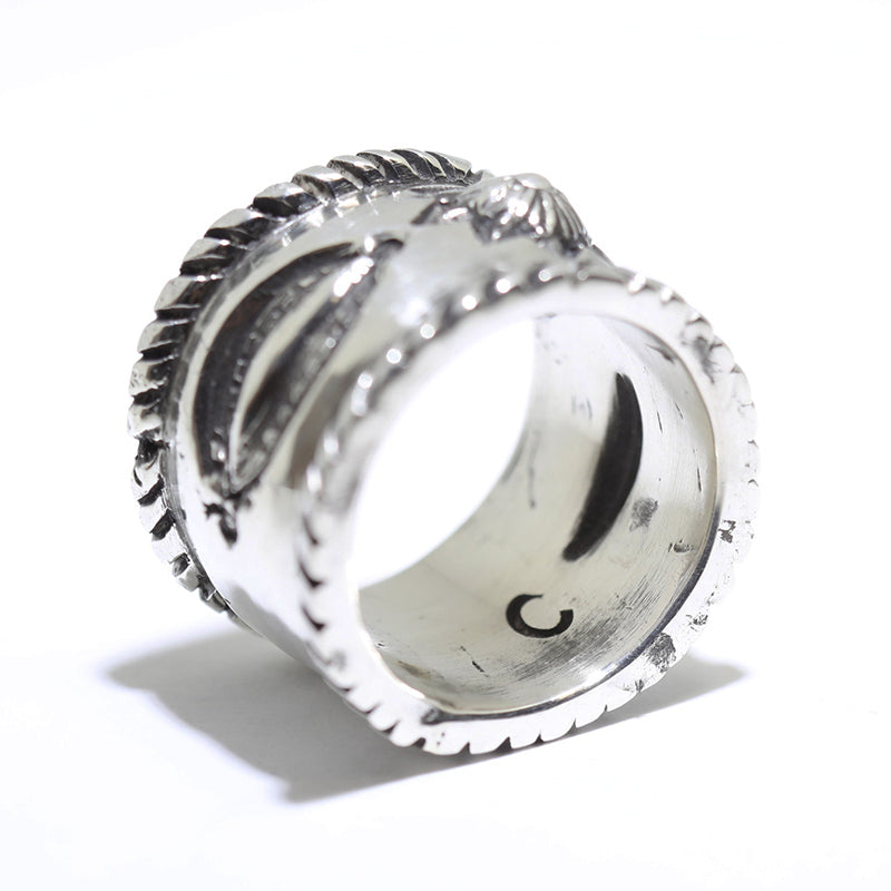 Silver Ring by Ernie Lister- 9.5