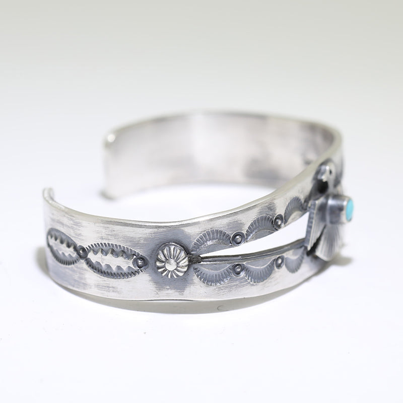 Turquoise Bracelet by Andy Cadman 5-1/4"