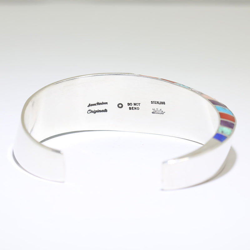 Inlay Bracelet by Lonn Parker 5-3/4"