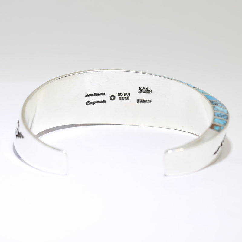 Inlay Bracelet by Lonn Parker 5-3/4"