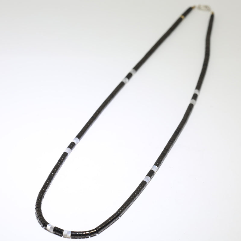 Heishi Necklace by Calvin Lovato