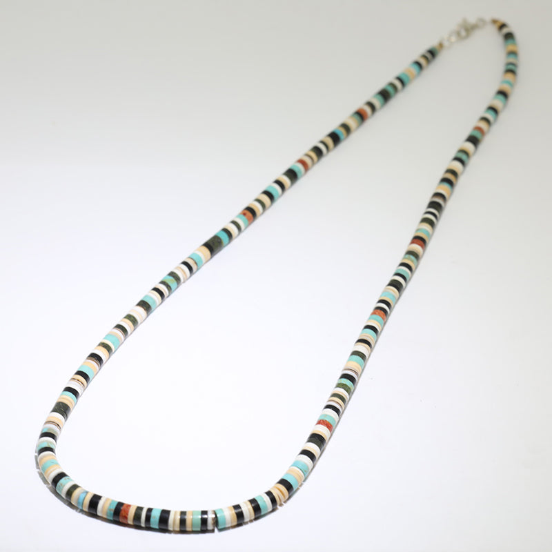 Heishi Necklace by Calvin Lovato