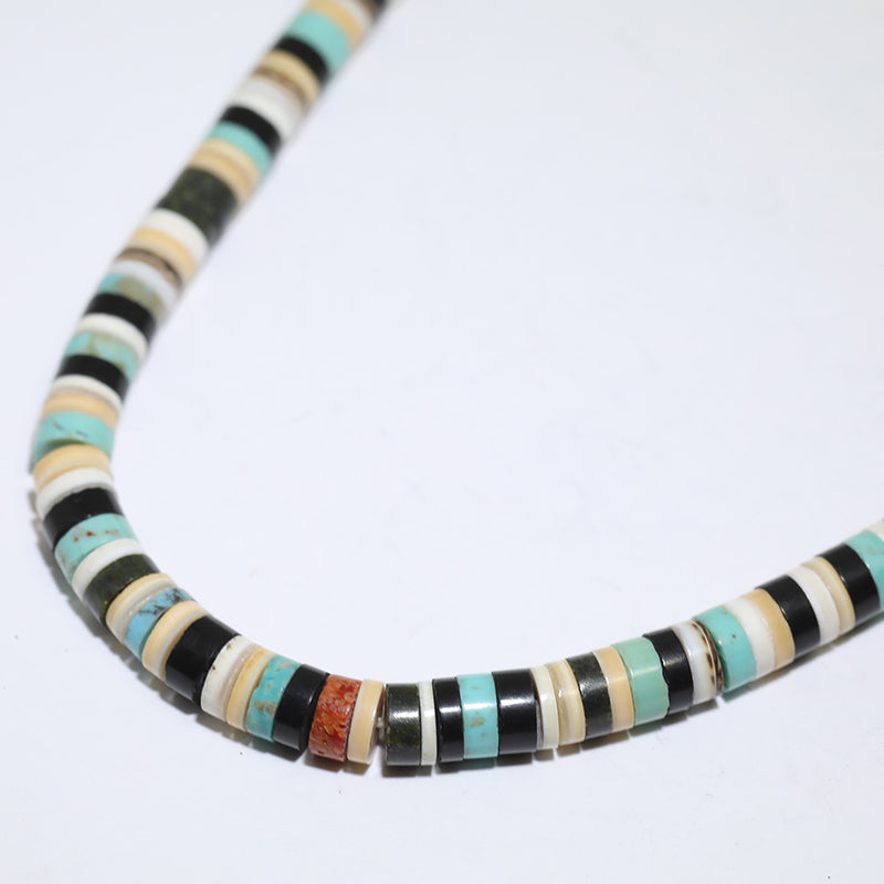 Heishi Necklace by Calvin Lovato