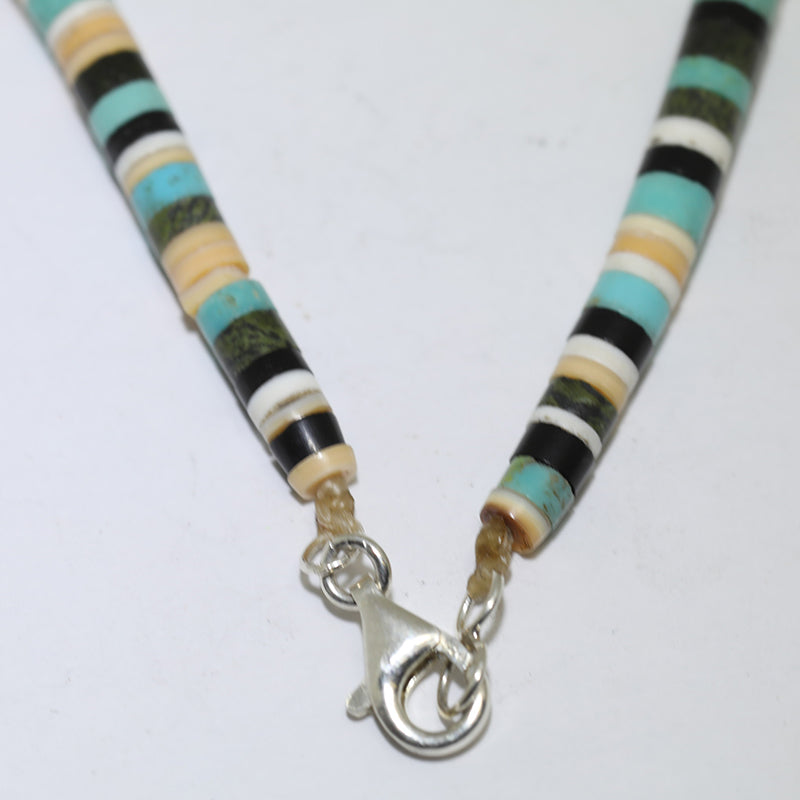 Heishi Necklace by Calvin Lovato