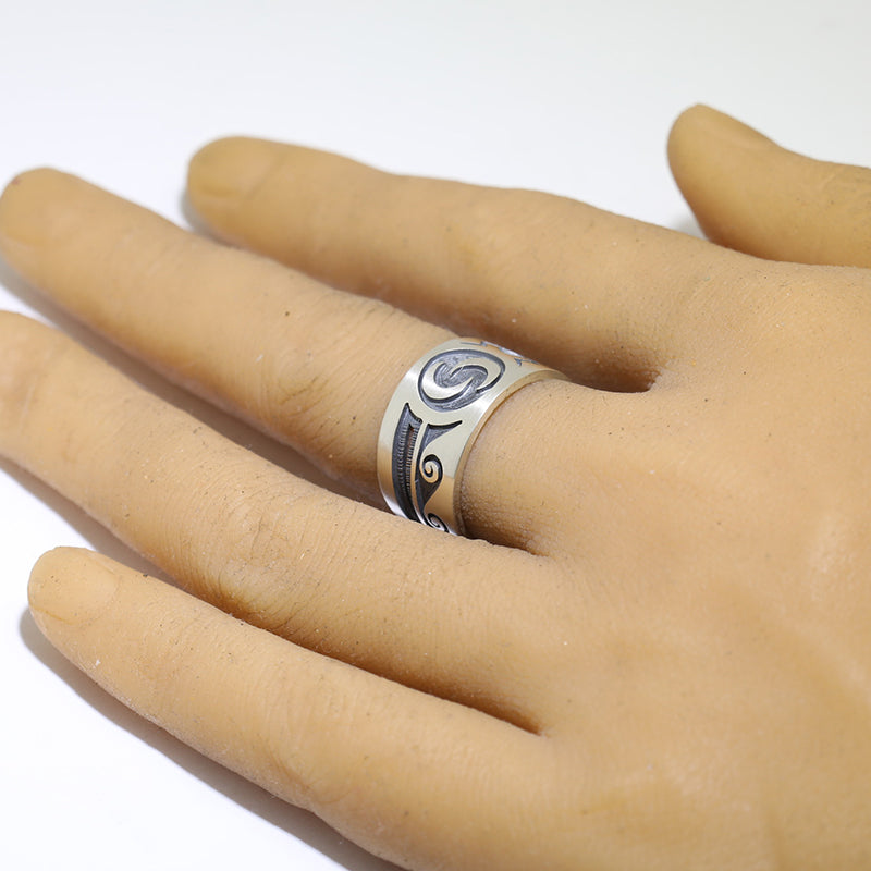 Silver Ring by Lucion Koinva- 8.5
