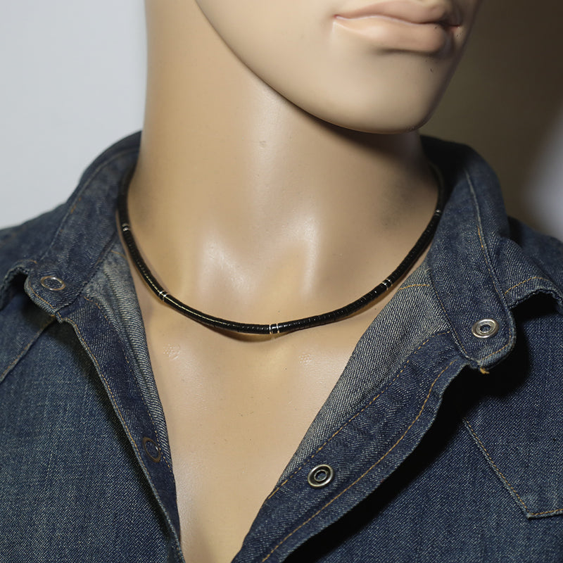 Heishi Necklace by Calvin Lovato