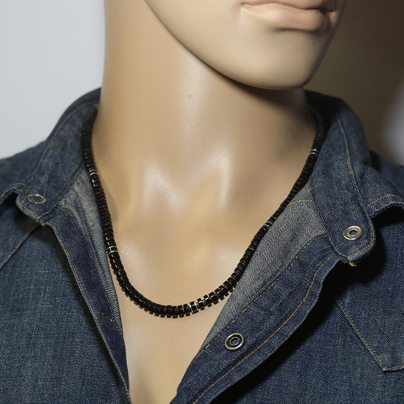 Heishi Necklace by Calvin Lovato