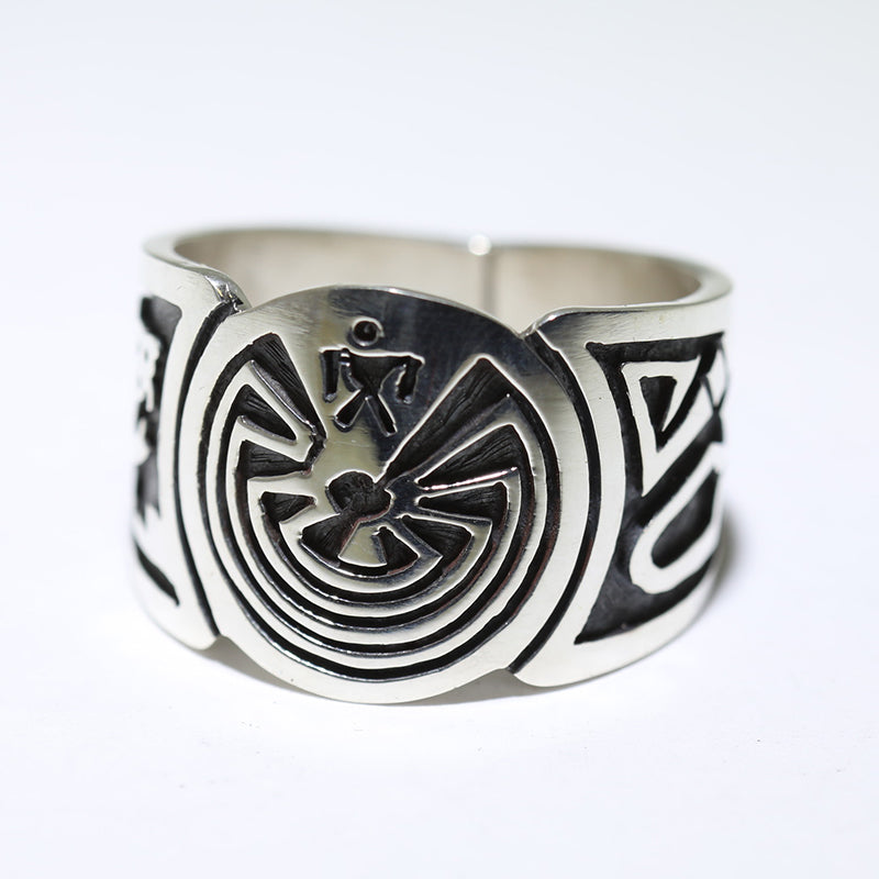 Silver Ring by Pat Tewawina- 15