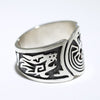 Silver Ring by Pat Tewawina- 15
