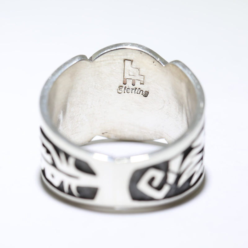 Silver Ring by Pat Tewawina- 15