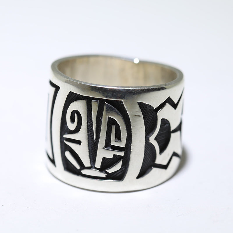 Silver Ring by Ruben Saufkie- 10
