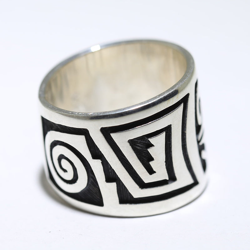 Silver Ring by Ruben Saufkie- 10