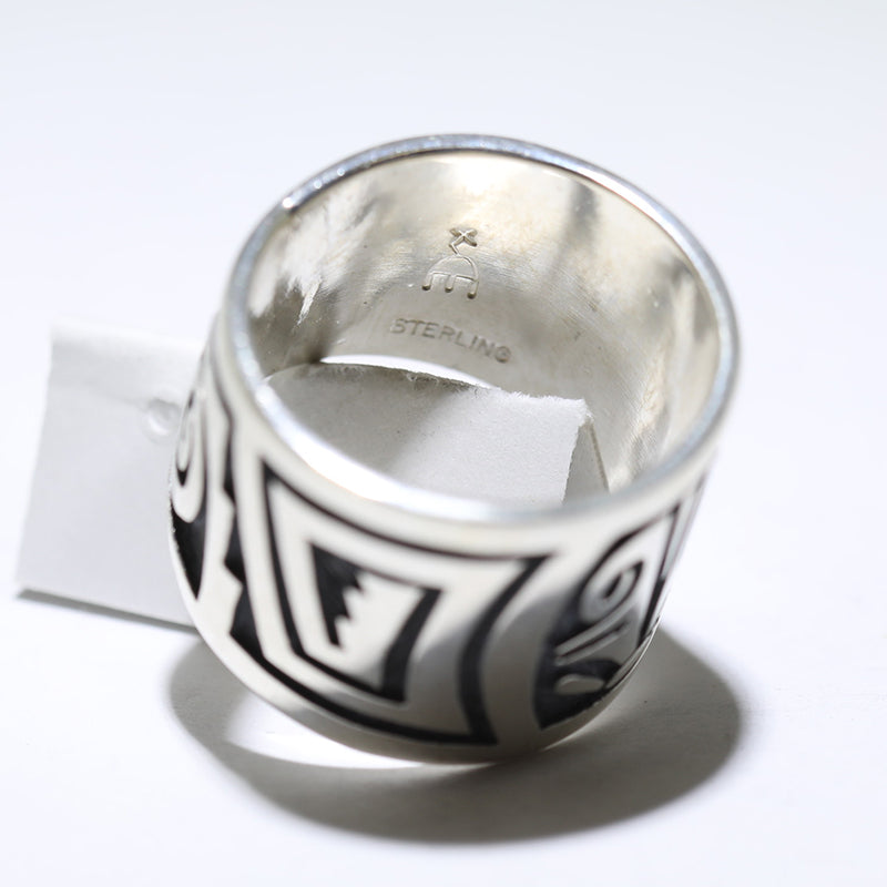 Silver Ring by Ruben Saufkie- 10