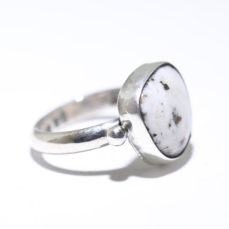 White Buffalo Ring by Robin Tsosie- 5