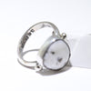 White Buffalo Ring by Robin Tsosie- 5