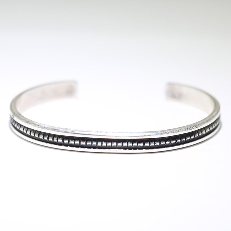 Silver Bracelet by Harrison Jim 5-1/2"