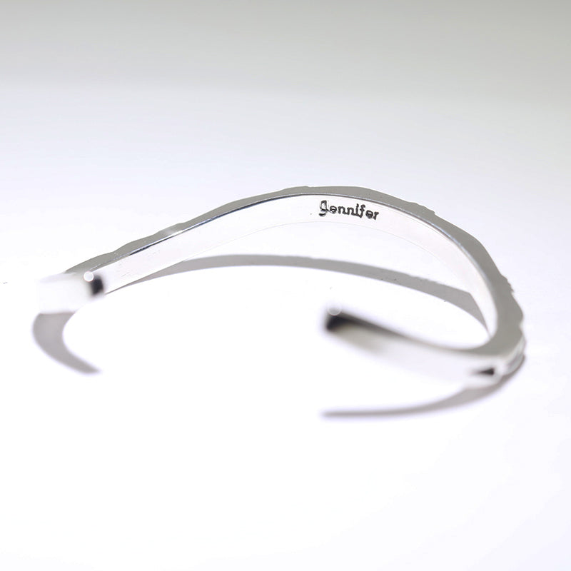Silver Bracelet by Jennifer Curtis 5"
