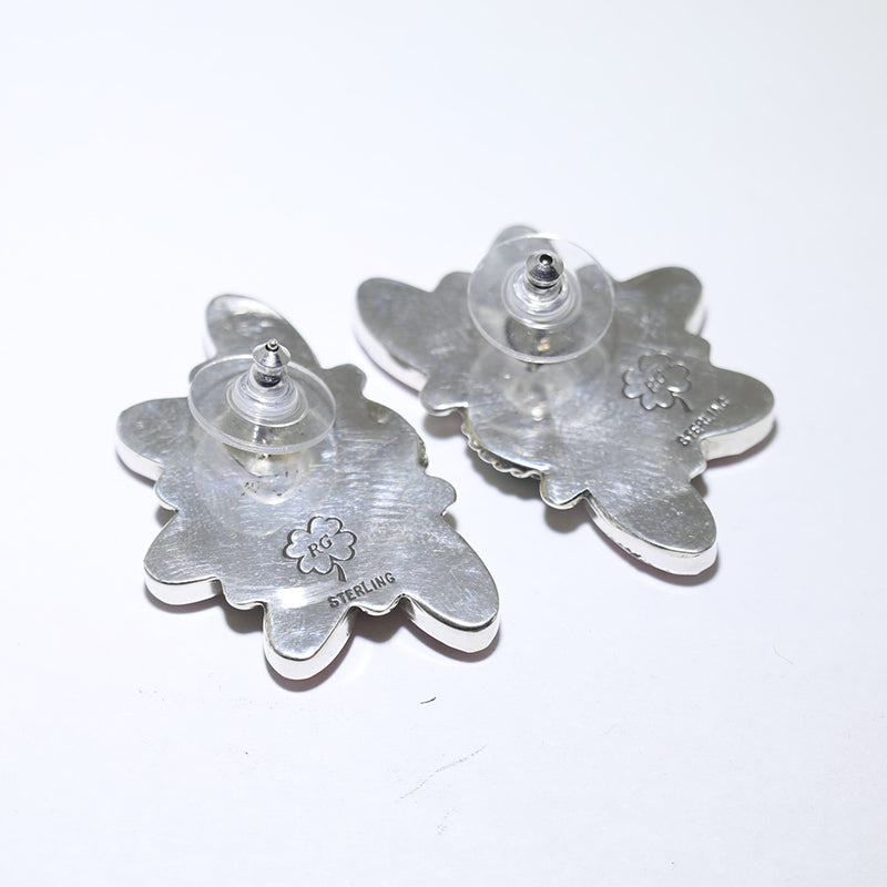 Pink Conch Earrings by Reva Goodluck