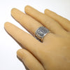 Silver Ring by Ruben Saufkie- 10