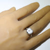 White Buffalo Ring by Robin Tsosie- 5