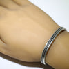Silver Bracelet by Harrison Jim 5-1/2"