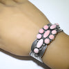 Pink Conch Bracelet by Andy Cadman 5-1/2"