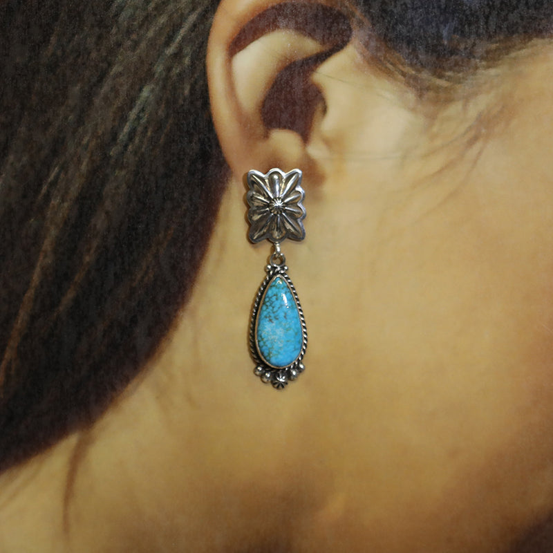 Kingman Earrings by Arnold Goodluck