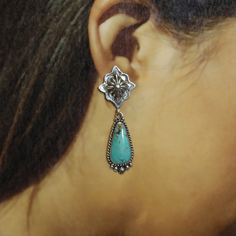 Kingman Earrings by Arnold Goodluck
