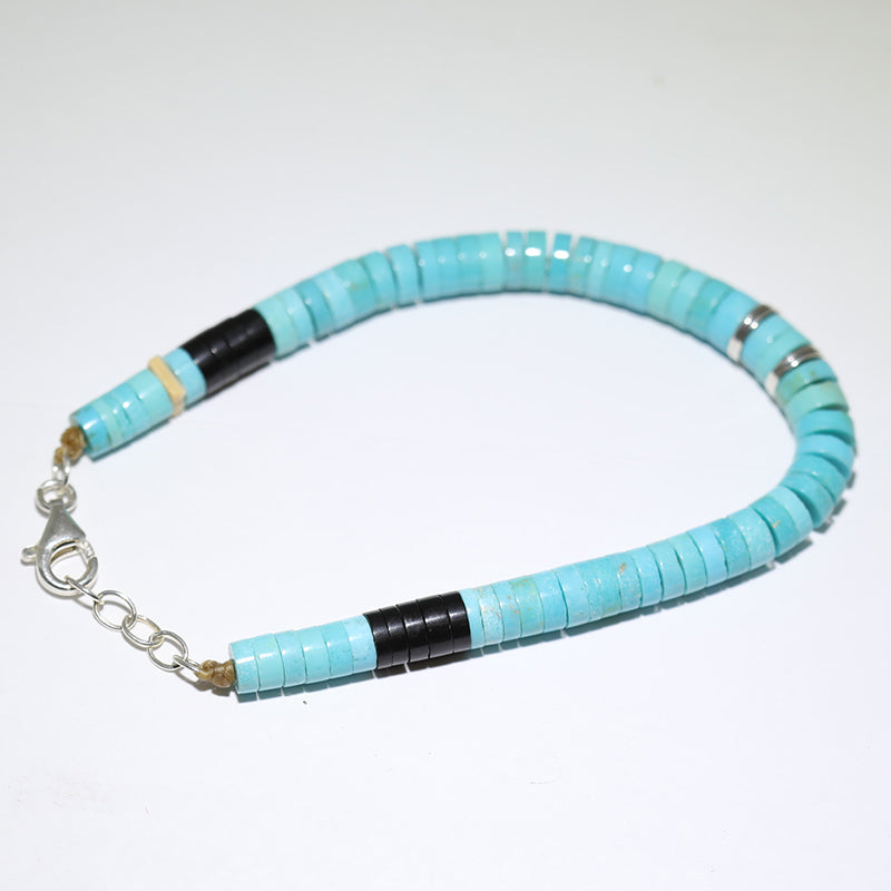 Heishi Bracelet by Calvin Lovato