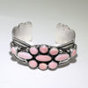 Pink Conch Bracelet by Andy Cadman 5-1/2"