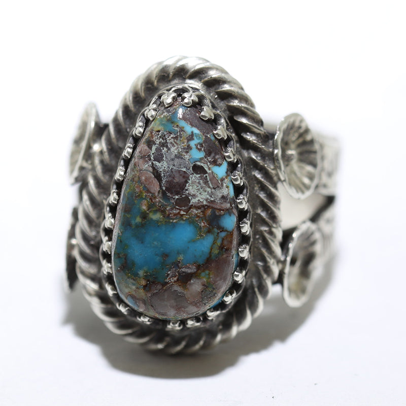NATIVE SPIRIT Old Bisbee Ring リング　#22号 Bisbee Ring by Chris Etsitty- 9 – Gallup Trading