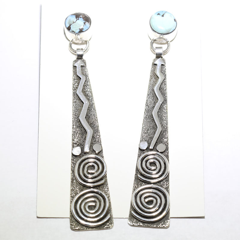 Golden Hill Earrings by Alex Sanchez – Gallup Trading