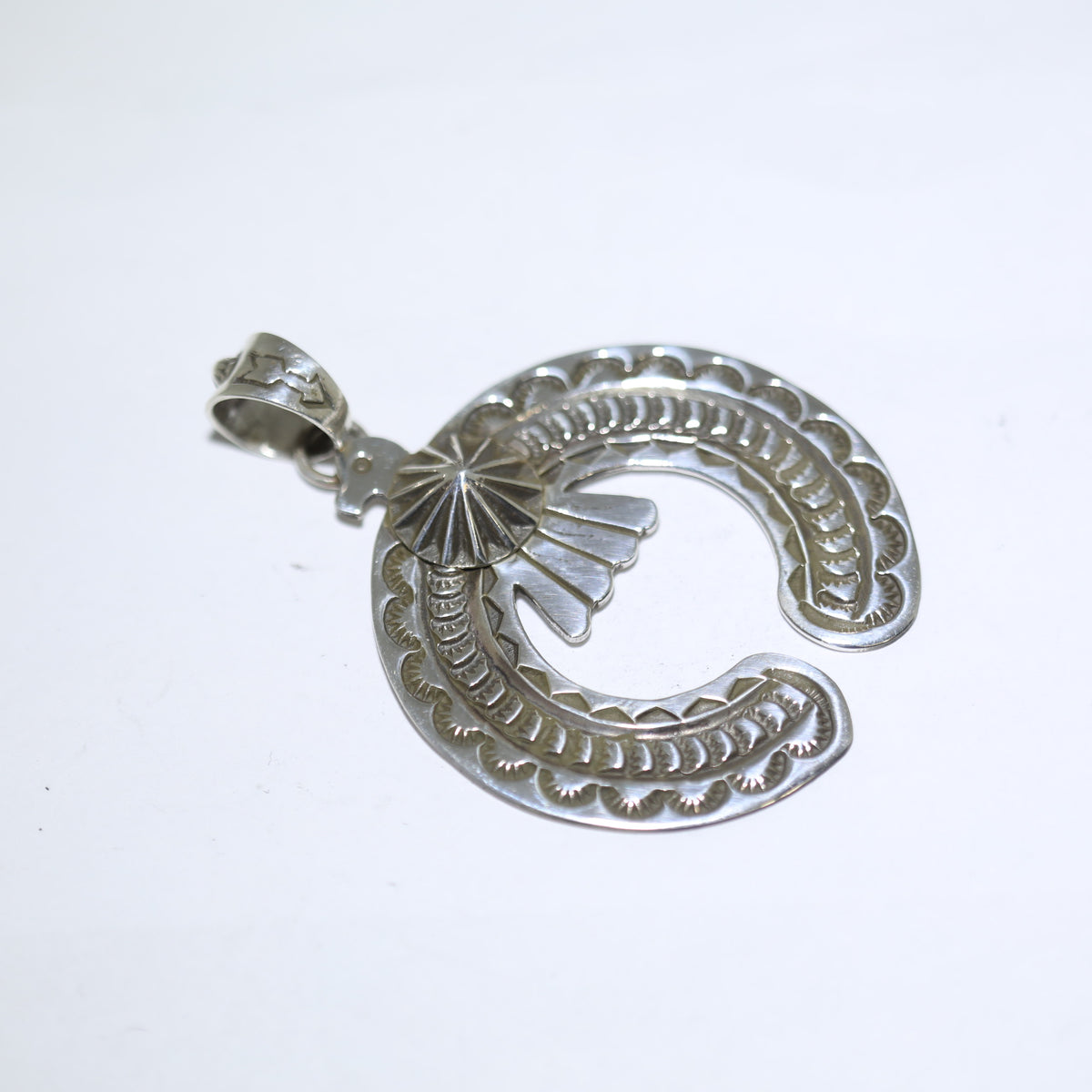 Silver Pendant by Darrell Cadman – Gallup Trading