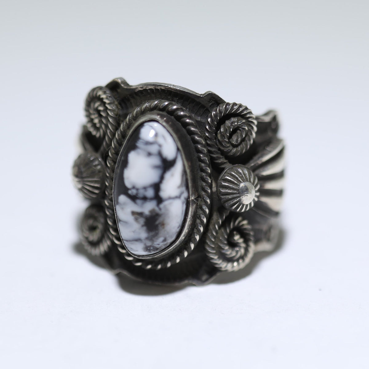 CIVARIZEブーツアンクレットネックレス buffalobobs FUGA White Buffalo Ring by Andy Cadman-8 – Gallup Trading