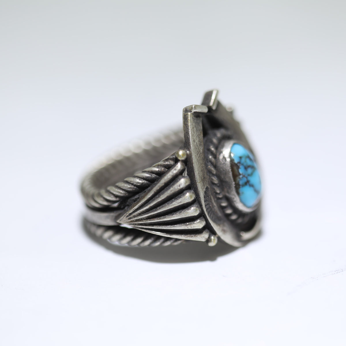 Bisbee Ring by Steve Arviso- 8.5 – Gallup Trading