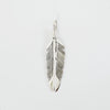 Feather pendant by Harvey Mace (silver or gold)