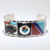 Inlay Bracelet by Don Dewa 5-1/4"