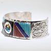 Inlay Bracelet by Don Dewa 5-1/4"