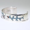 Inlay Bracelet by Navajo 5-1/4"