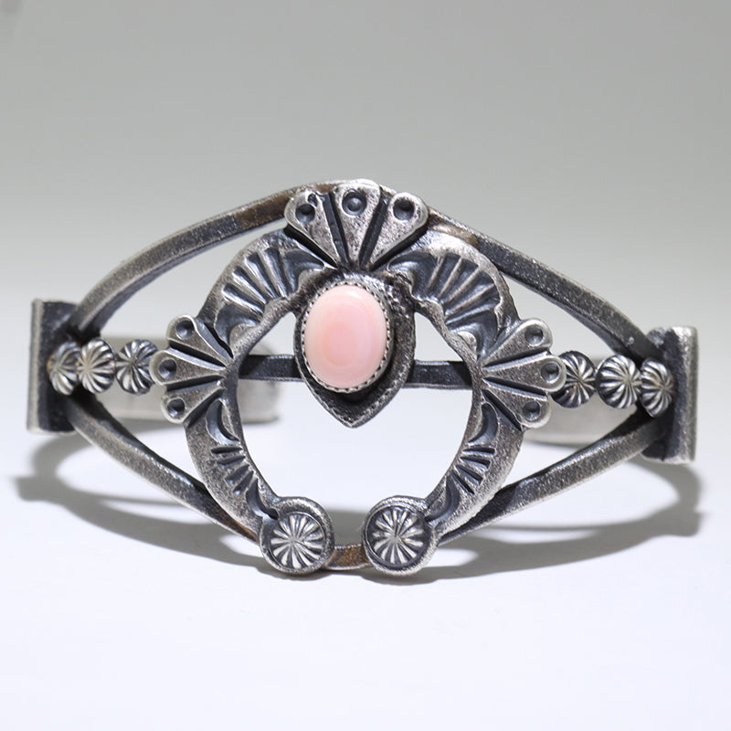 Coral Bracelet by Navajo 6"