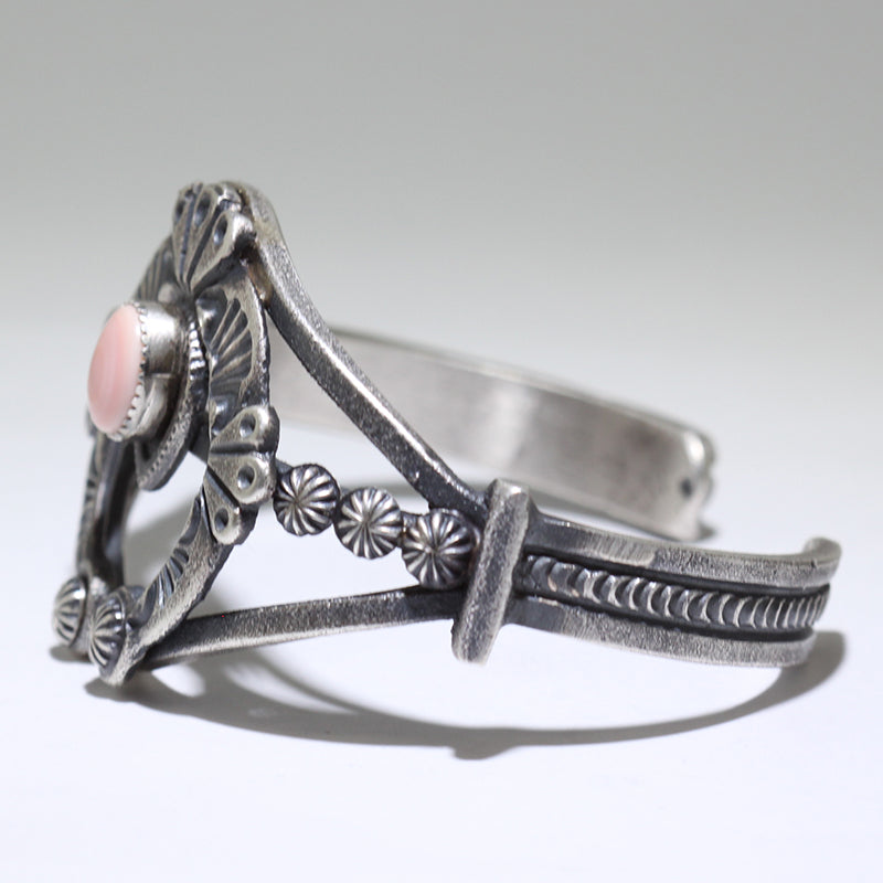 Coral Bracelet by Navajo 6"