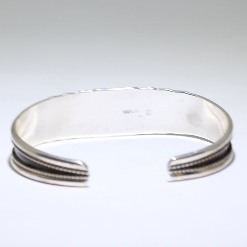 Silver Bracelet by Navajo 5-3/4"