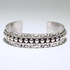 Silver Bracelet by Navajo 5-1/4"