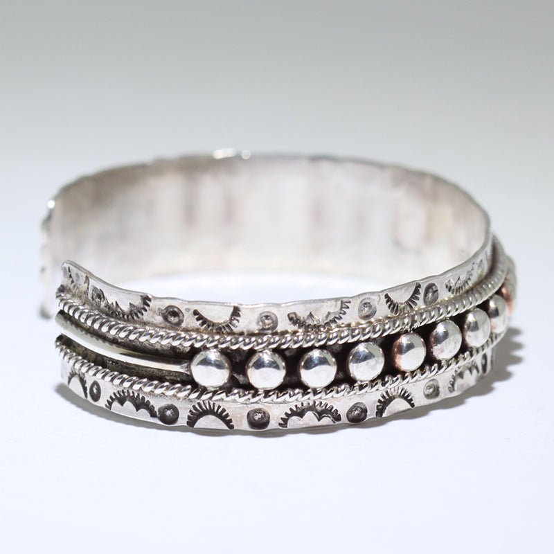 Silver Bracelet by Navajo 5-1/4"