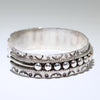 Silver Bracelet by Navajo 5-1/4"
