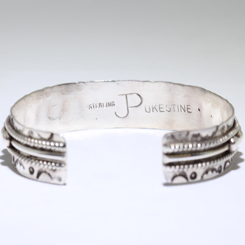 Silver Bracelet by Navajo 5-1/4"